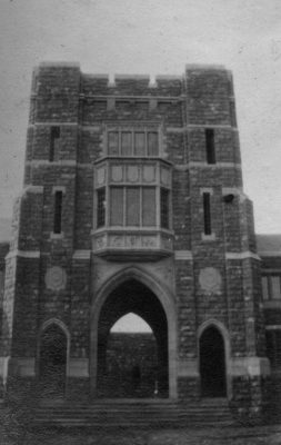 The front of the original McBryde Hall