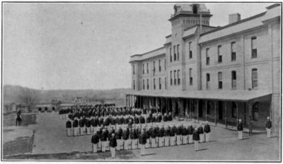 cadet battalion in 1895