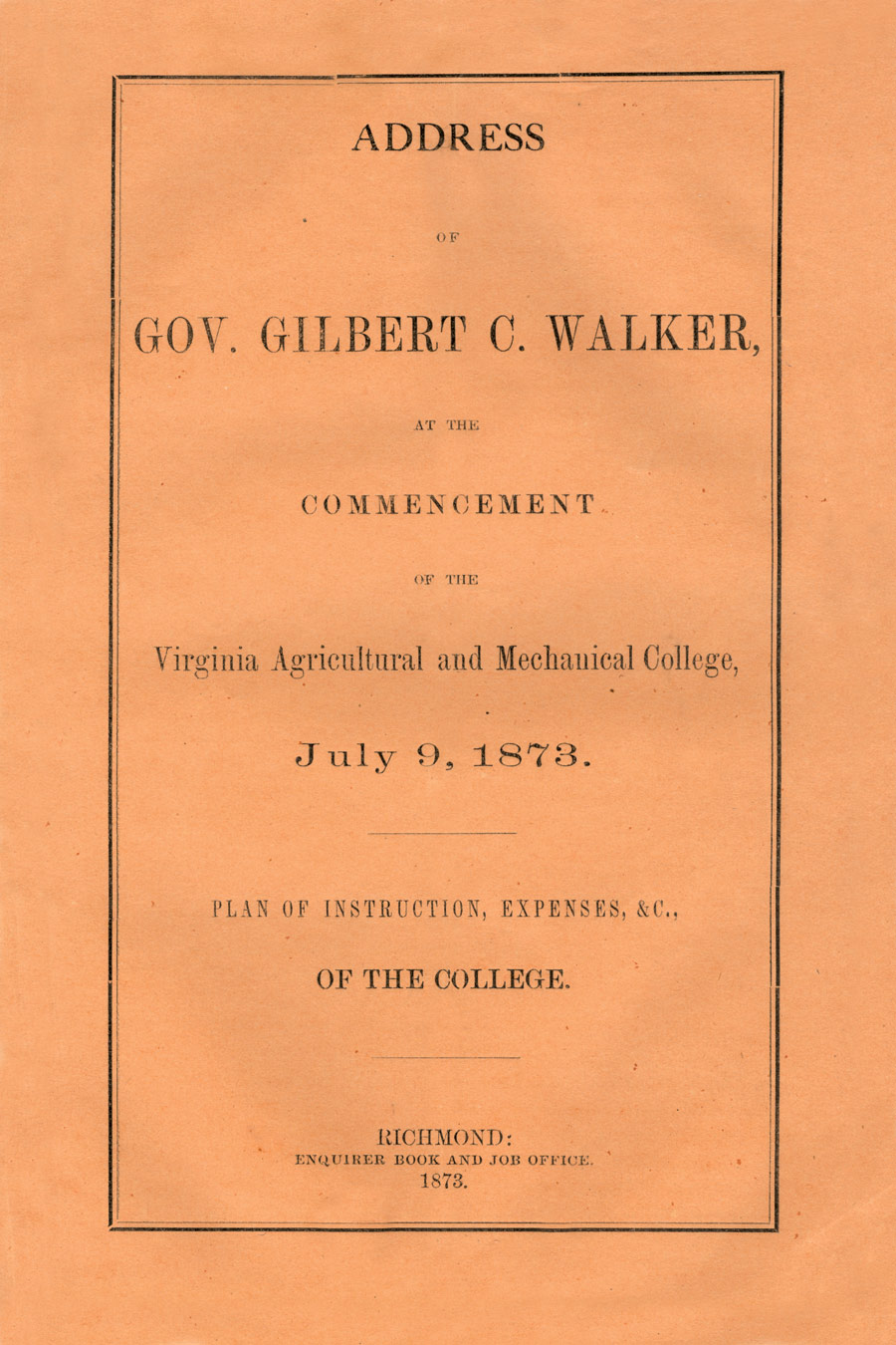 1873 Commencement