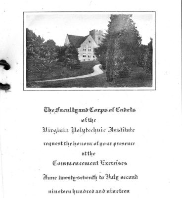 1919 Commencement Page 2