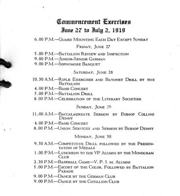 1919 Commencement Page 3