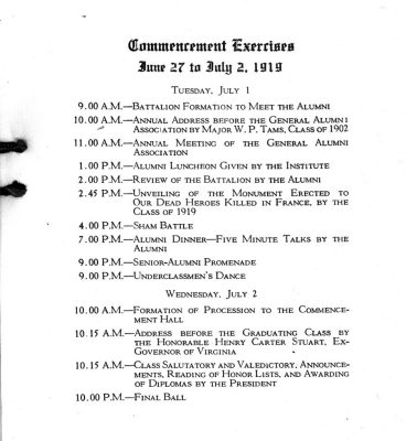 1919 Commencement Page 4