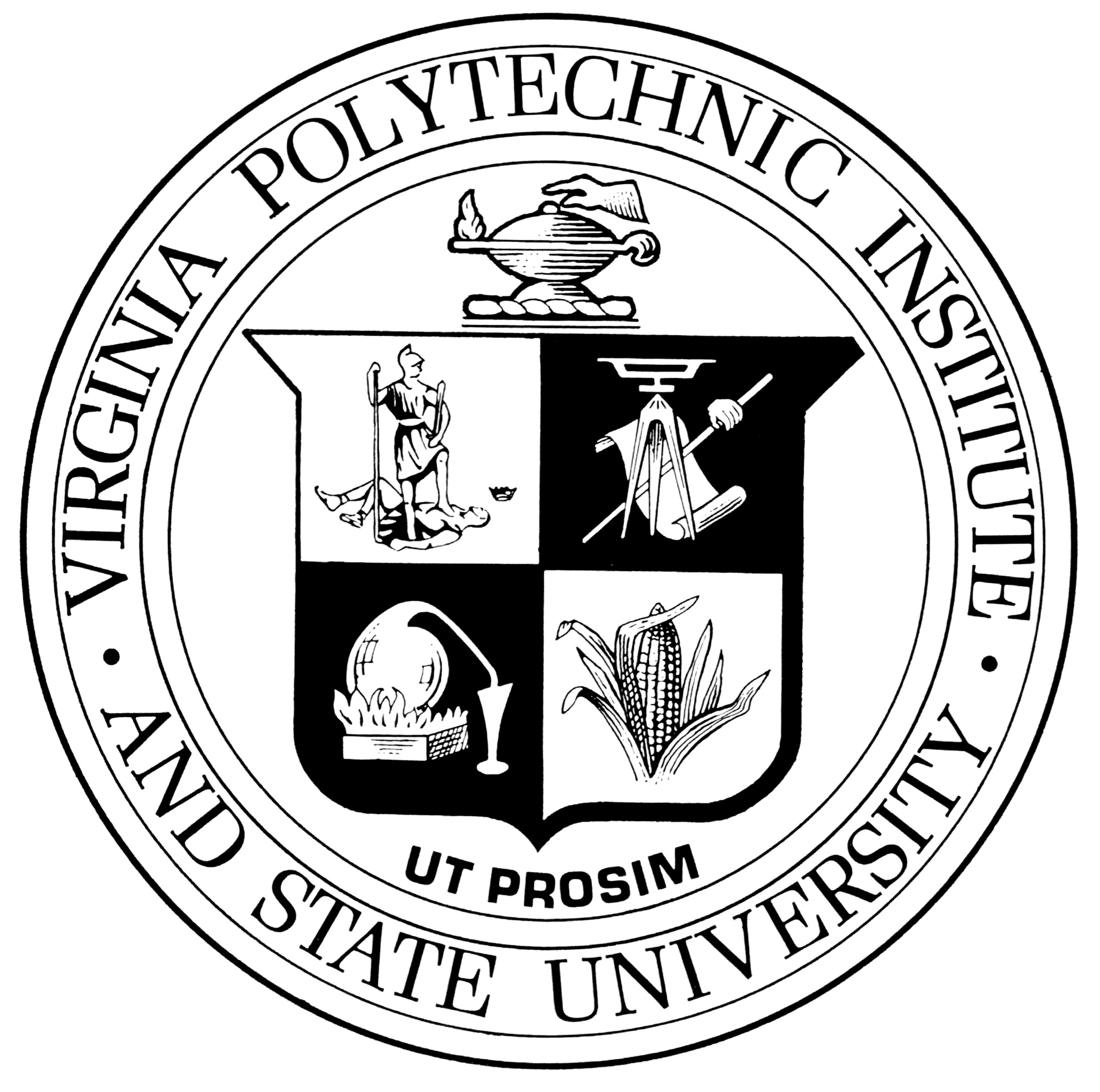 Coat Of Arms Motto And Seal Virginia Tech History Virginia Tech