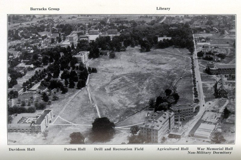 Drill Field Aerial View