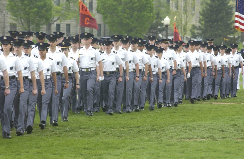 Corps of Cadets history.unirel Virginia Tech