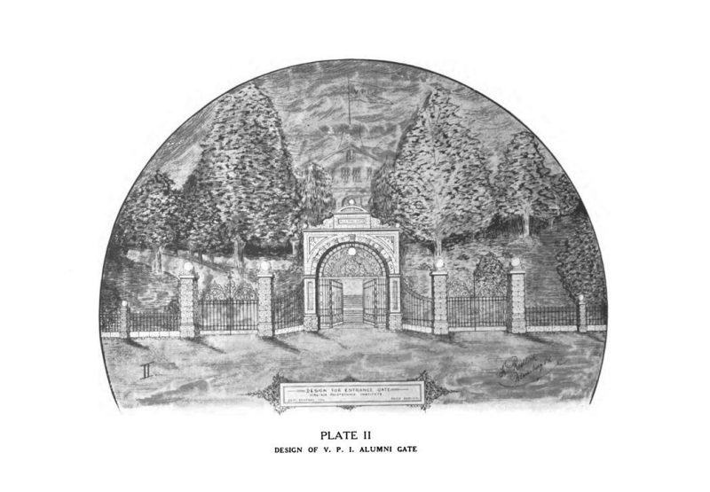 drawing of proposed gateway