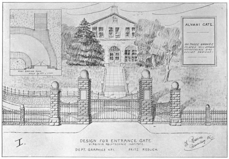 Drawing of proposed gateway